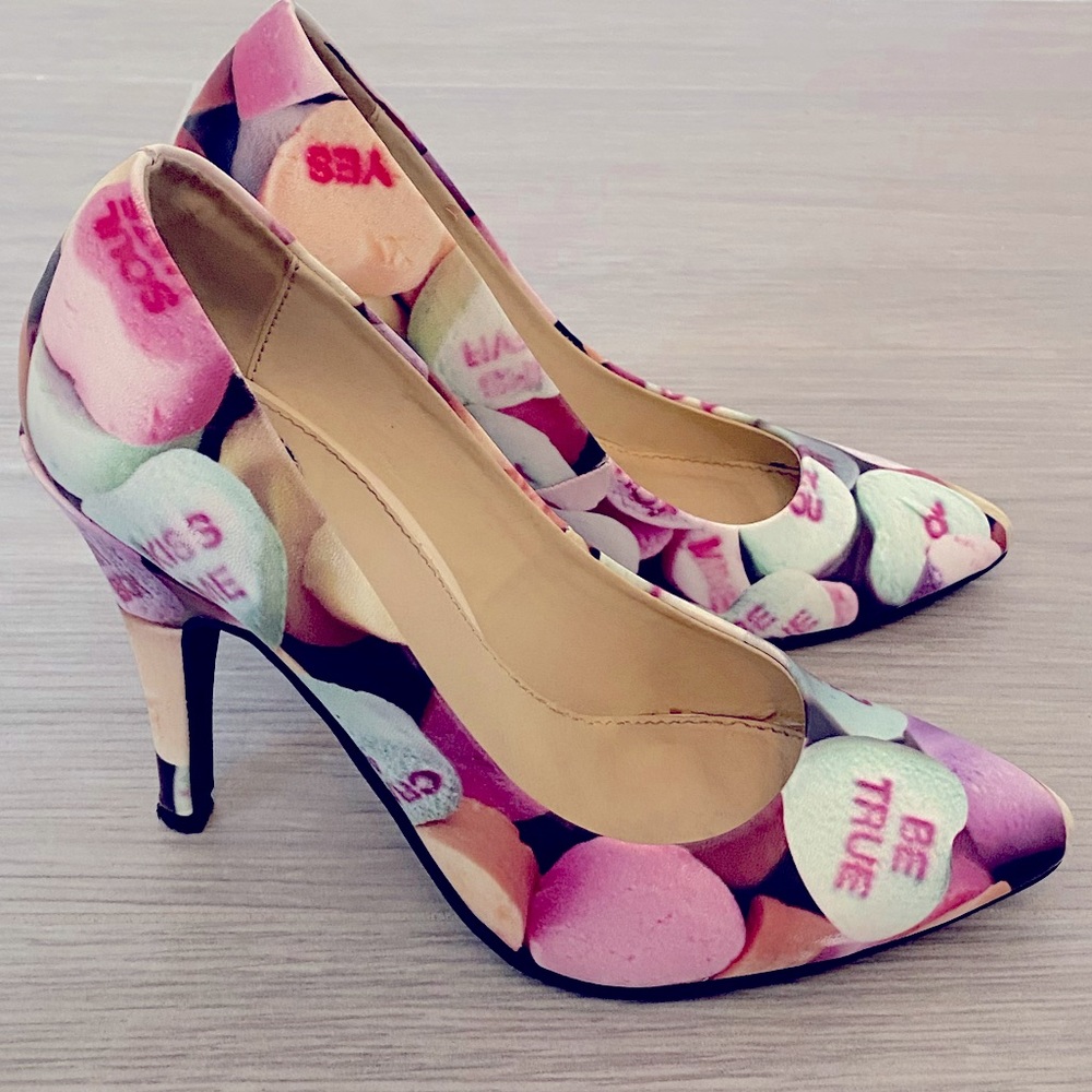 Valentine Conversation Candy Heels